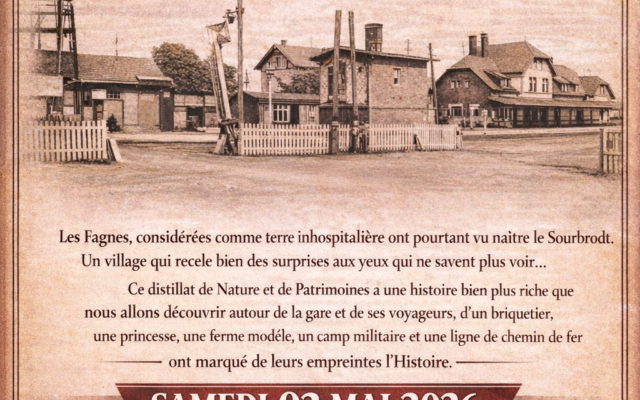 Affiche Sourbrodt Gare Samedi 02.05.2026