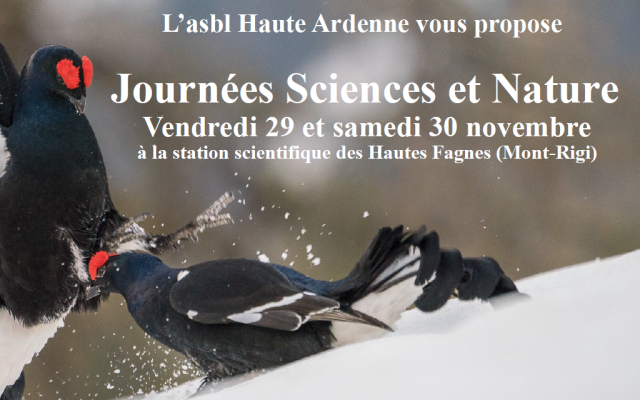 Foto invitation journées sciences et nature 2019