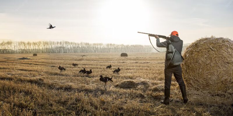 jaegermann-mit-einer-waffe-waehrend-der-jagd-auf-wildvoegel-oder-wild-jagdbanner106035-2176.avif
